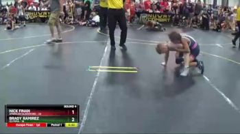 75 lbs Round 4 (6 Team) - Nick Finan, American Gladiators vs Brady Ramirez, Olympia