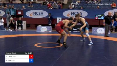 65 kg Quarterfinal - Joey Lazor, Panther Wrestling Club RTC vs Nick Lee, Nittany Lion Wrestling Club