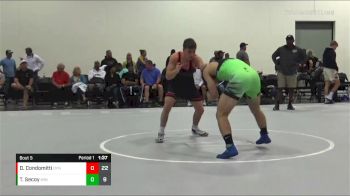 160 lbs Semifinals (8 Team) - Daegen Condomitti, Dynasty vs Tyler Secoy, Minion Legends