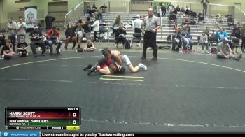 85 lbs Round 3 (6 Team) - Nathanial Sanders, Donahue WA vs Harry Scott, Contenders WA Blue