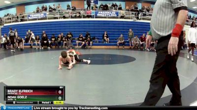 80 lbs Round 3 (4 Team) - Brady Elfreich, Mater Dei vs Noah Goelz, Avon