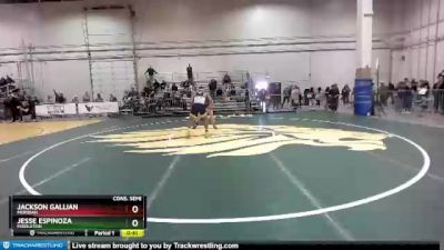 160 lbs Cons. Semi - Jesse Espinoza, Middleton vs Jackson Gallian, Meridian