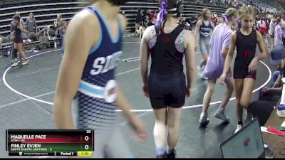 107 lbs Finals (8 Team) - Maquelle Pace, Utah vs Finley Evjen, South Dakota Lightning