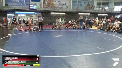 95 lbs Quarterfinals (8 Team) - Henry Baker, TNWCC vs Maddox McCullough, Williamson County WC