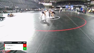 2A 152 lbs Quarterfinal - Pavel Shintar, Bellingham vs Francisco Ayala, Ellensburg