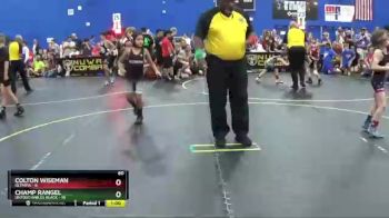 60 lbs Round 1 (4 Team) - Champ Rangel, Untouchables Black vs Colton Wiseman, Olympia