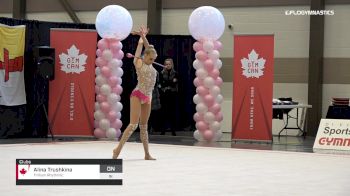 Alina Trushkina - Clubs, Trillium Rhythmic - 2019 Elite Canada - Rhythmic