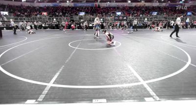 92 lbs Quarterfinal - Cooper Boron, Belleville Little Devils vs Grant Taylor, SlyFox Wrestling Academy