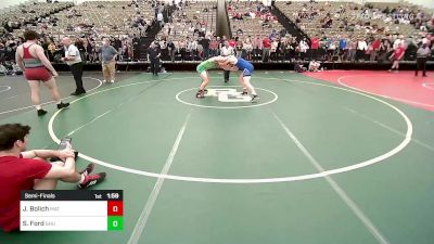 184-A lbs Semifinal - John Bolich, Mat Return vs Sebastian Ford, Sacred Heart