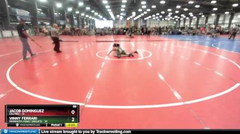 88 lbs Rd# 1 9:00am Friday - Jacob Dominguez, Cali Red vs Vinny Ferrari, Minnesota Funky Singlets