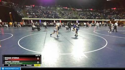 86 lbs 5th Place Match - Kipten Downs, Sebolt Wrestling Academy vs Rydge Sterna, Iowa