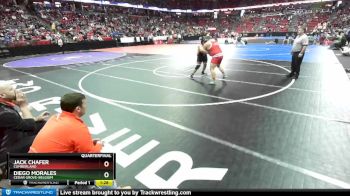 D3-285 lbs Quarterfinal - Diego Morales, Cedar Grove-Belgium vs Jack Chafer, Cumberland