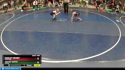 48 lbs Semifinal - Oakley Newby, WESTLAKE vs Hayze Hatch, Empire