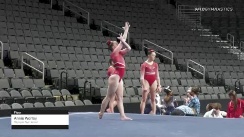 Annie Worley - Floor, Olympia Gym Acad - 2022 Elevate the Stage Toledo presented by Promedica