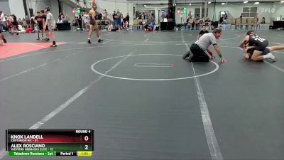 115 lbs Round 4 (10 Team) - Alex Rosciano, Western Nebraska Elite vs Knox Landell, Centurion WC