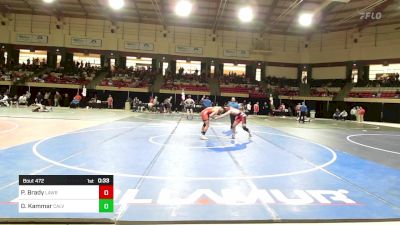 175 lbs Consi Of 16 #1 - Patrick Brady, Lawrenceville vs Duncan Kammar, Calvert Hall