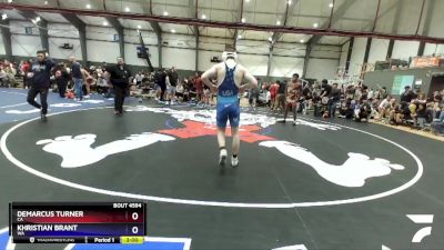 144 lbs Cons. Round 4 - Demarcus Turner, CA vs Khristian Brant, WA