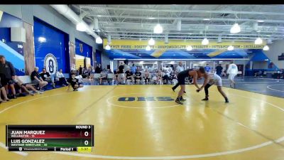 160 lbs Round 3 (8 Team) - Luis Gonzalez, Westside Wrestling vs Juan Marquez, Wellington