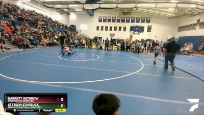 83-87 lbs Quarterfinal - Garrett Withrow, Riverton USA Wrestling vs Stetson Starbuck, Ten Sleep Hyattville Scrappers