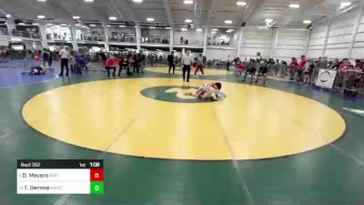 106 lbs Quarterfinal - Dylan Meyers, Refinery WC vs Taiyo Gemme, MarcAurele WC