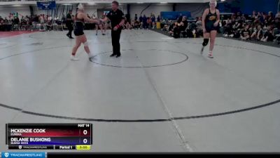 155 lbs Quarterfinal - Delanie Bushong, Buena Vista vs Mckenzie Cook, Eureka