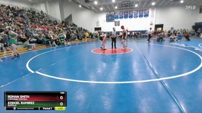 144 lbs Cons. Round 2 - Ezekiel Ramirez, Buffalo vs Roman Smith, Cheyenne Central