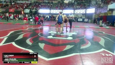 A - 113 lbs Cons. Round 2 - Luc Cheff, Ronan vs Jake Phalen, Custer Co. (Miles City)