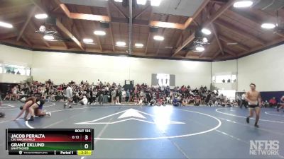 157 lbs Cons. Round 3 - Jacob Peralta, CSU Bakersfield vs Grant Eklund, Unattached