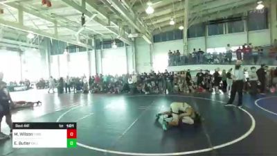 102 lbs Semifinal - Mason Wilson, Threshold WC vs Elijah Butler, California Grapplers