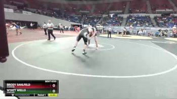 6A-285 lbs Cons. Round 2 - Brody Sahlfeld, Glencoe vs Wyatt Wells, Century