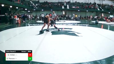 133 lbs Cons. Round 2 - Gabe Vidlak, Oklahoma vs Sean Pierson, Princeton