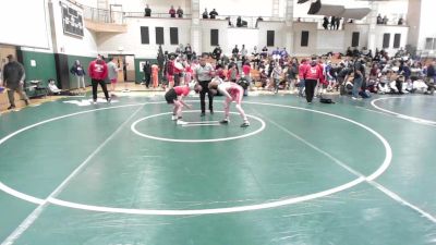 113 lbs Consi Of 8 #1 - Braeden Thrasher, North Attleborough vs Sophia Simonelli, Barnstable