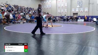 145 lbs Champ. Round 2 - Jacob Cone, Green Hill vs Max Munson, Centennial