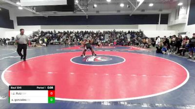 126 lbs Cons. Round 6 - James Ruiz, Esperanza vs Azuan Gonzales, Eisenhower