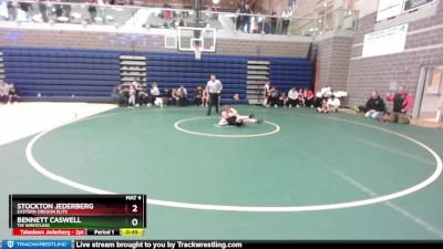 90/HWT Round 1 - Stockton Jederberg, Eastern Oregon Elite vs Bennett Caswell, TW Wrestling