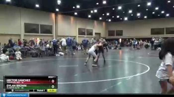 125 lbs Finals (2 Team) - Hector Sanchez, Tennessee Red vs Dylan Brown, Alabama Elite