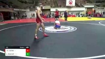 170 lbs Semifinal - Eric Cortez, California vs Logan Alawneh, Temecula Valley High School Wrestling