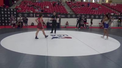 65 kg Cons 8 #1 - Piper Staniford, Peninsula Wrestling Club vs Dalia Garibay, Colorado Mesa Wrestling Club