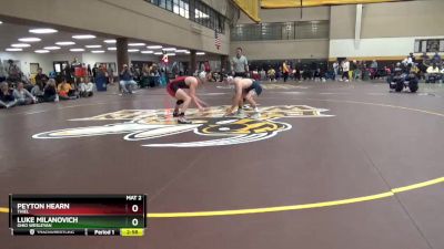 149 lbs Cons. Round 4 - Luke Milanovich, Ohio Wesleyan vs Peyton Hearn, Thiel