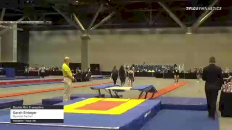 Sarah Stringer - Double Mini Trampoline, Gymnast Factory - 2021 USA Gymnastics Championships