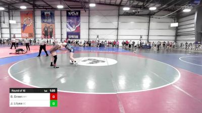 145 lbs Round Of 16 - Brinley Green, WY vs Julieanna Lilyea, SC