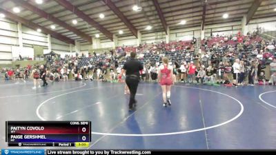 138 lbs Cons. Semi - Paityn Covolo, WY vs Paige Gershmel, MT