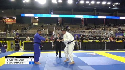 BROCK EVERETT GARLICK vs DIEGO DIAS RAMALHO 2024 Pan Jiu Jitsu IBJJF Championship