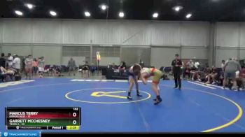 132 lbs Round 7 (8 Team) - Marcus Terry, Kansas Blue vs Garrett McChesney, Texas A