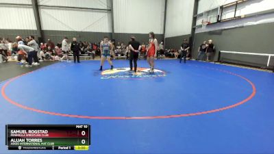 195 lbs Cons. Round 3 - Samuel Rogstad, Peninsula Wrestling Club vs Alijah Torres, Askeo International Mat Club