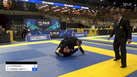 JEFFREY H STANDISH vs DYLAN THOMAS SMITH 2024 Pan Jiu Jitsu IBJJF Championship