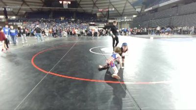 63 lbs Cons. Round 3 - Paeton Lange, Franklin Pierce Cardinal Wrestling Club vs Camden Henry, Enumclaw Yellow Jackets Wrestling Club