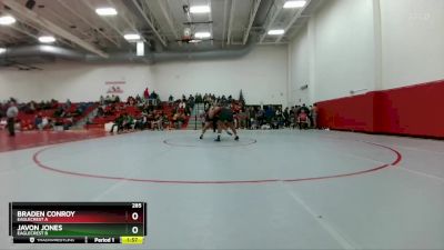 285 lbs Champ. Round 1 - Braden Conroy, Eaglecrest A vs Javon Jones, Eaglecrest B