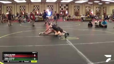 105 lbs Round 4 (6 Team) - Cole Glynn, Smittys Barn vs Tigh Coyle, Revival Blue