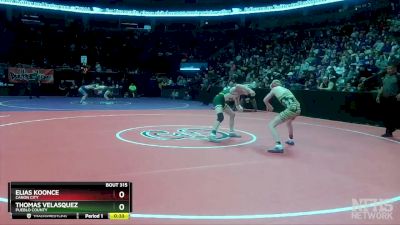 126-4A Cons. Round 3 - Thomas Velasquez, Pueblo County vs Elias Koonce, Canon City